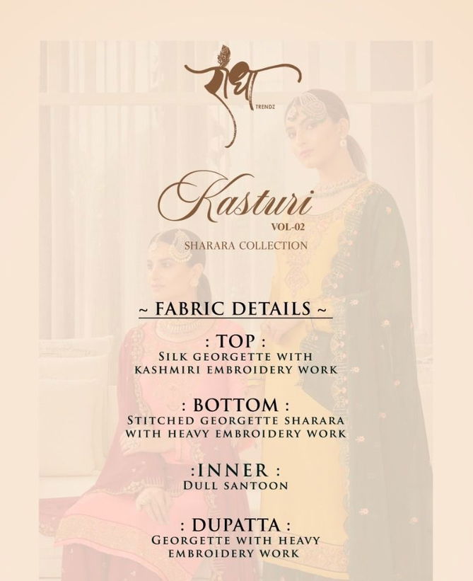 Kasturi Vol 2 By Radha Wedding Salwar Suit Catalog